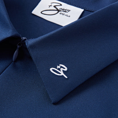 Aurora Navy Dress + Undershorts